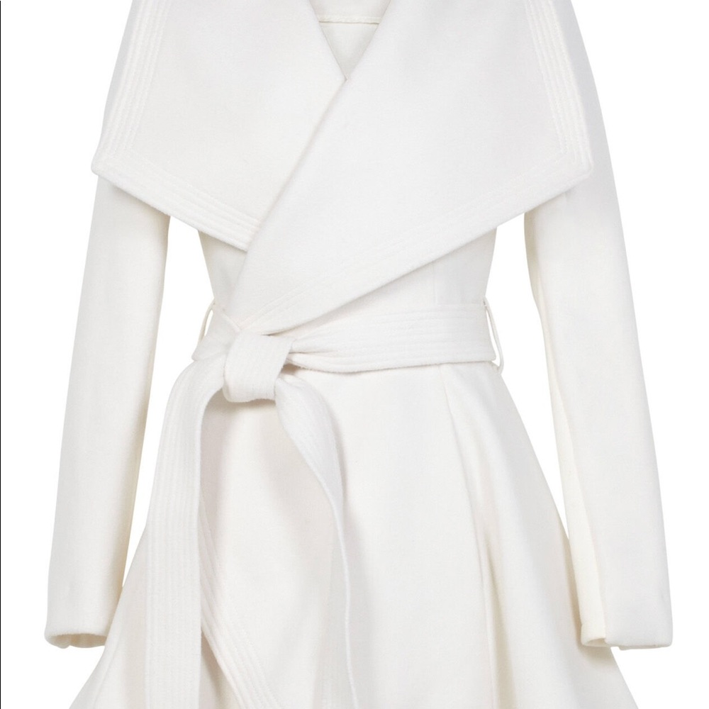 BCBG Amanda Wrapped Trench Coat